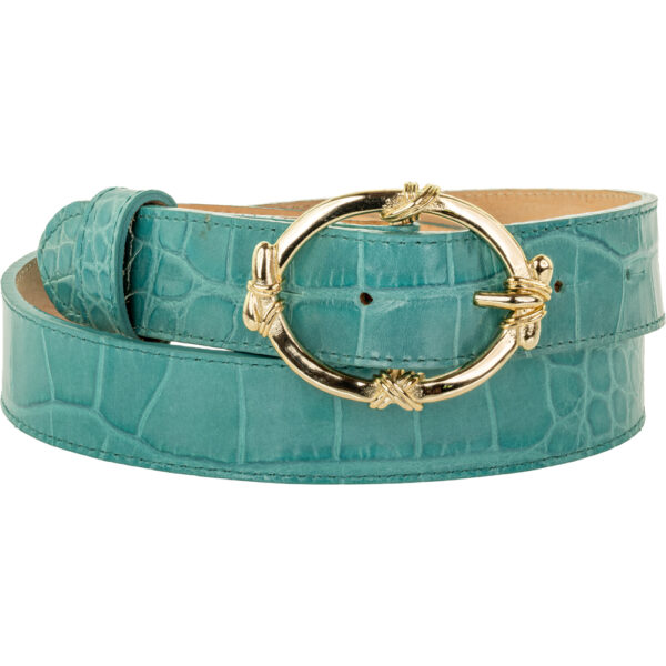 Gold Tangle Buckle (Fits: 30mm Belt)