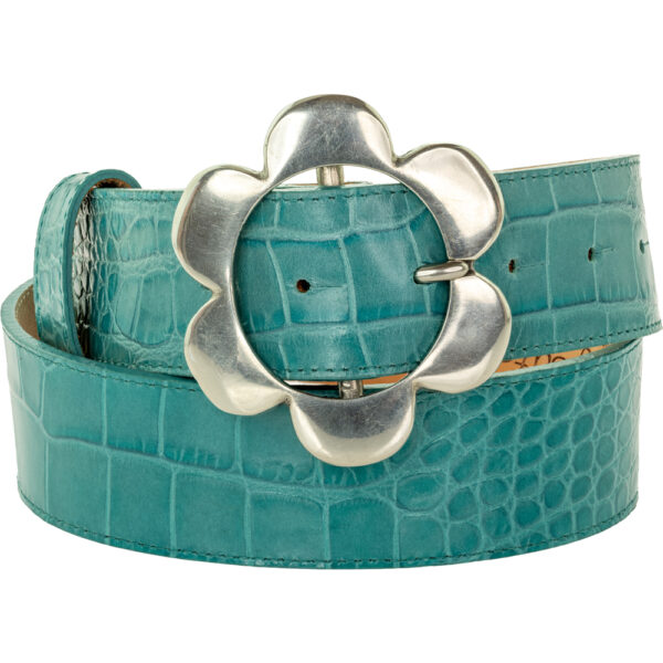 Silver Chelsea Daisy Buckle (Fits: 40mm Belt)
