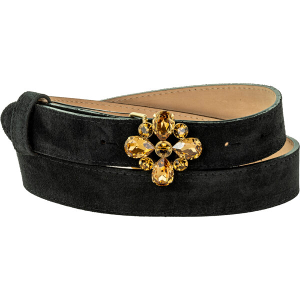 30mm Topaz Diamond Daisy buckle