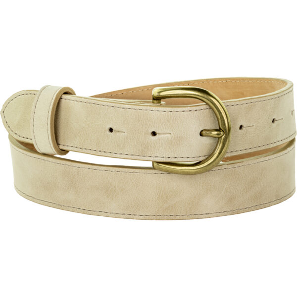 30mm Sand Leather Belt